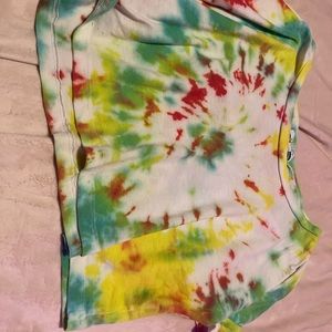 delilas tie dye crop top